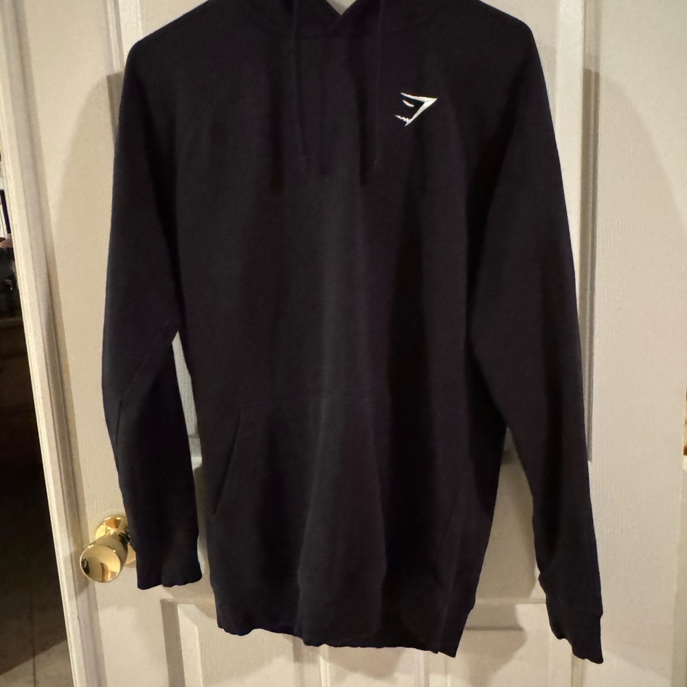 Gymshark Black Hoodie with Logo
